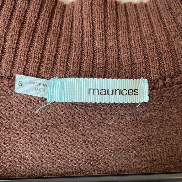 Maurice’s Short Sleeve Sweater Cardigan - Picture 2 of 6